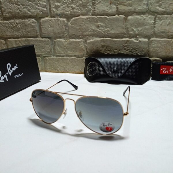 Rayban polarized aviator sunglasses 3026