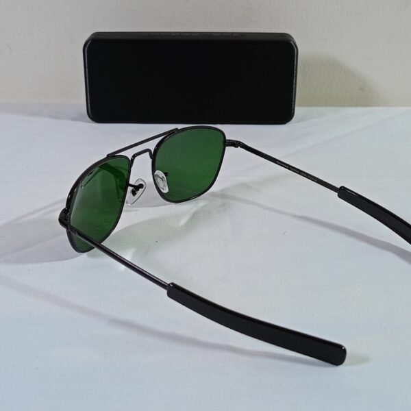 Alternative view of AO sunglasses black-green lens
