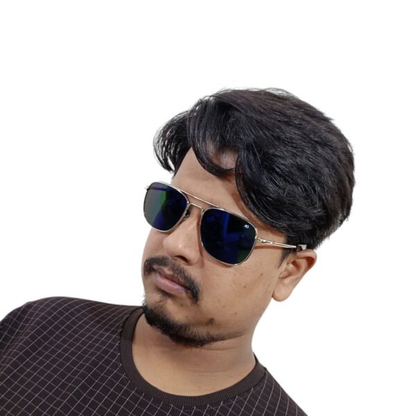 Alternative view of AO sunglasses blue mc