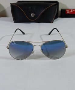 ray ban aviator blue shade sunglasses