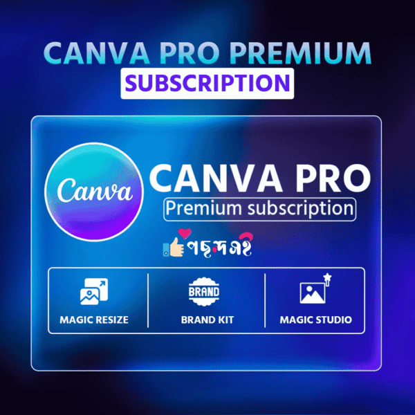 ক্যানভা প্রো-Canva Pro-প্রিমিয়াম সাবস্ক্রিপশন