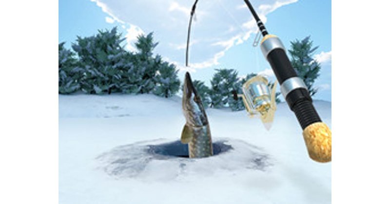 Explore ice fishing gambling game